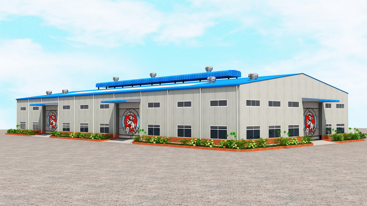 UN Vehicle Repair Shed  